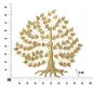 PANEL ZE STALI GOXY GOLD 91x2,5x90 cm